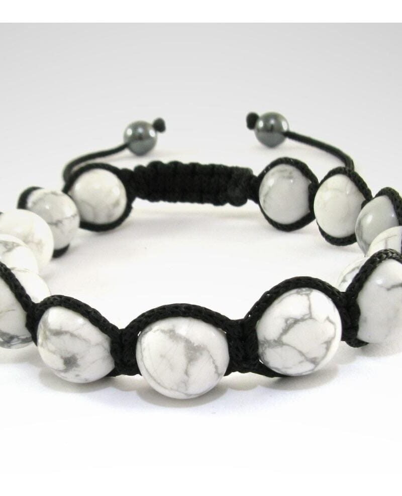 Pulsera Howlita Macrame