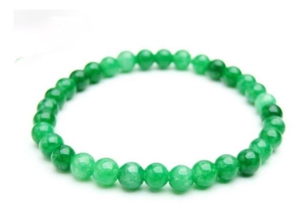 Pulsera Jade Verde 6mm