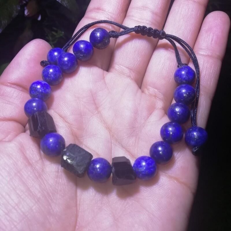 Pulsera Turmalina Y Lapislazuli - Image 2