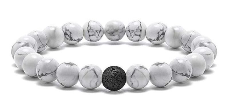 Pulsera Howlita Centro Volcanica