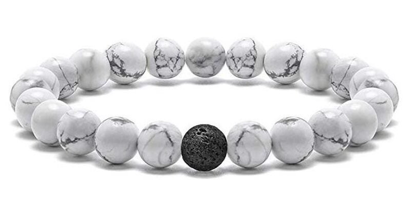Pulsera Howlita Centro Volcanica