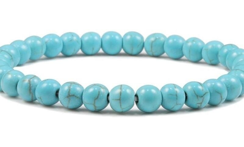 Pulsera Turquesa 6mm