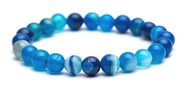 Pulsera Agata Azul