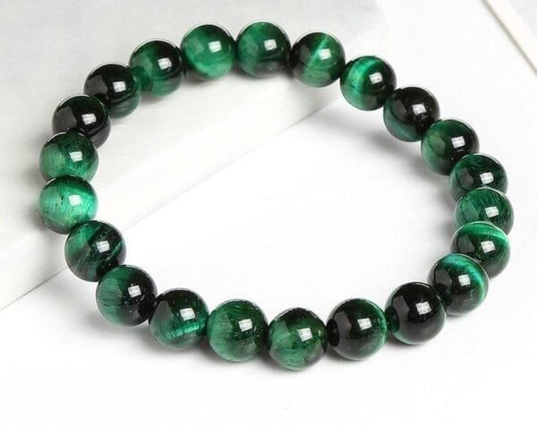 Pulsera Ojo De Tigre Verde - Image 2