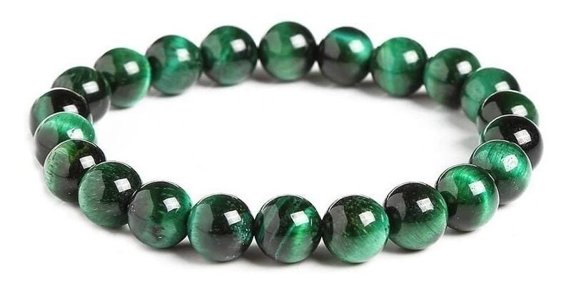 Pulsera Ojo De Tigre Verde