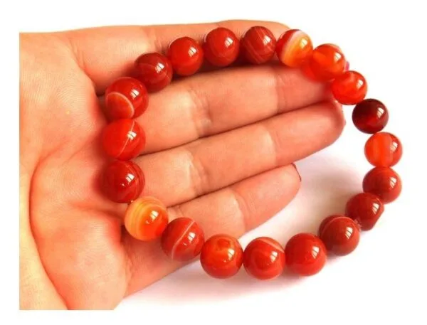 Pulsera Agata Naranja - Image 2
