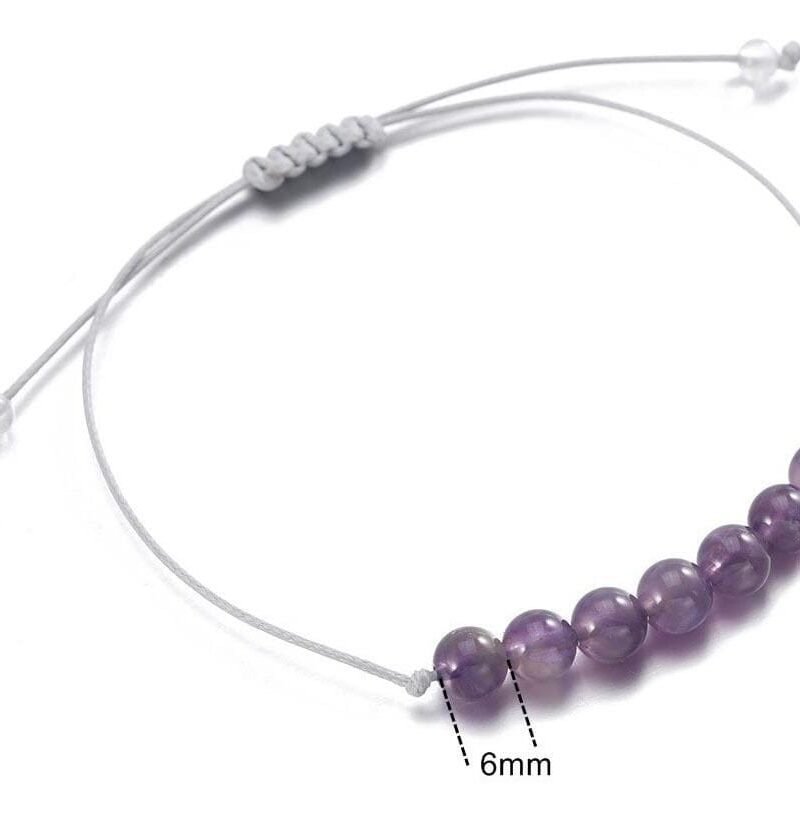 Pulsera Amatista 6mm
