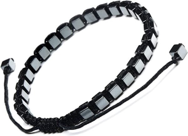 Pulsera Hematite 4mm Cubo - Image 2