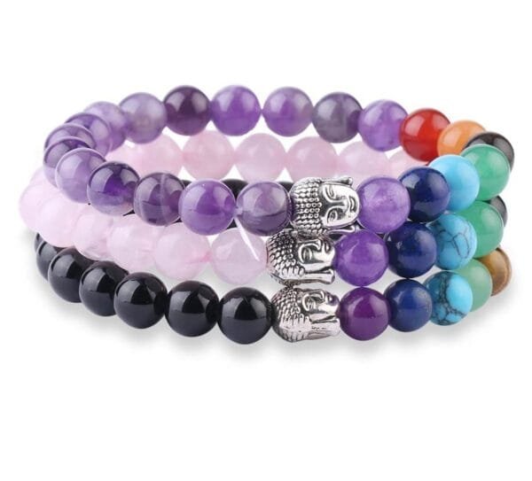 Pulsera 7 Chakras Separador Buda - Image 2