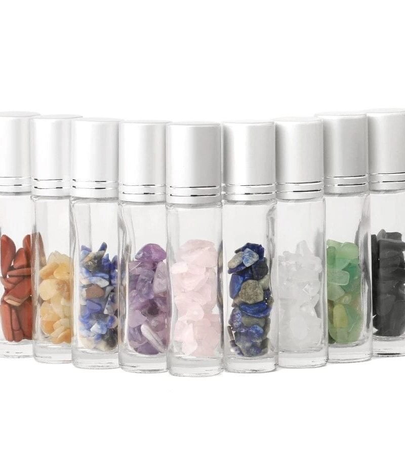 Frasquito Roll-on con Piedra Natural