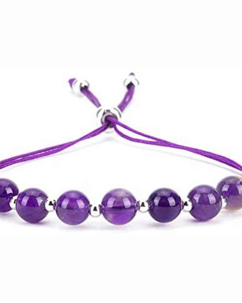Pulsera Piedras Con Separadores Plata Ley 925