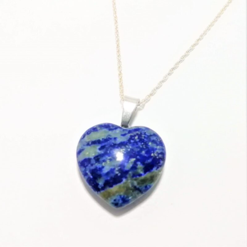 Collar Corazón Lapislázuli - Image 6