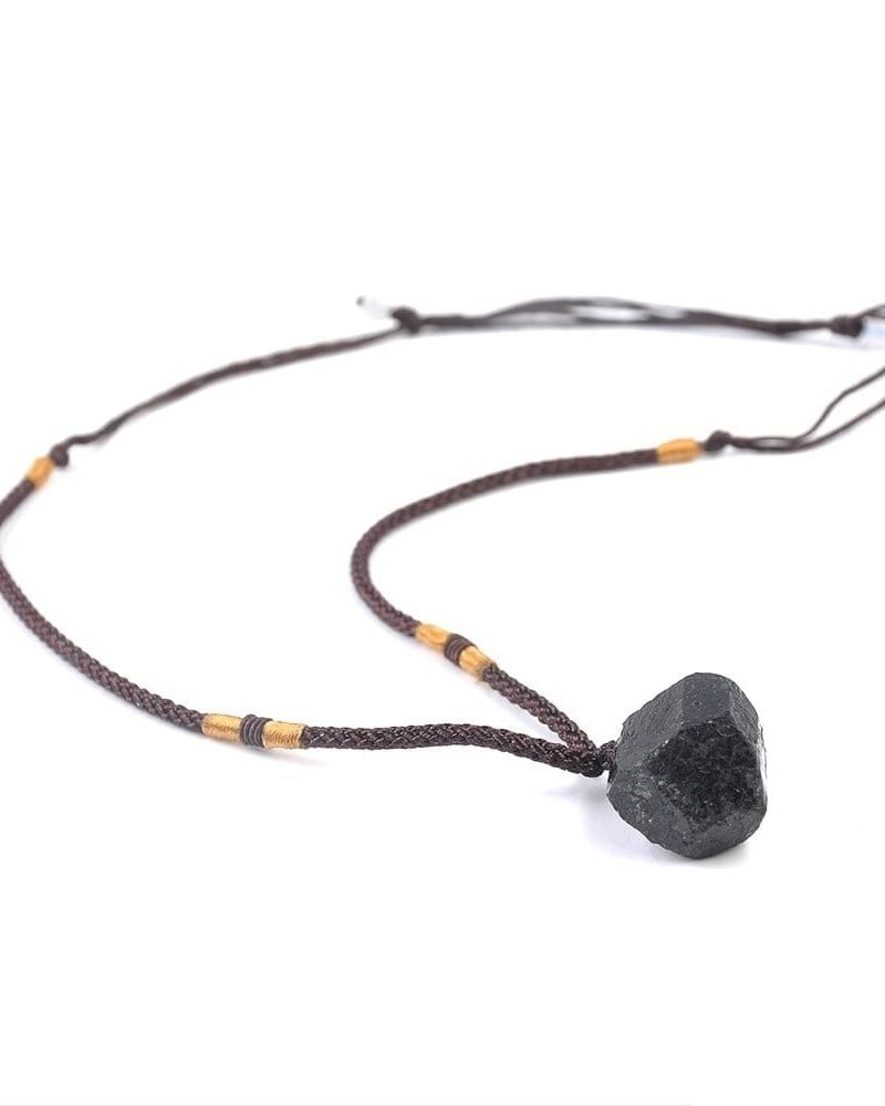 Collar Turmalina Negra