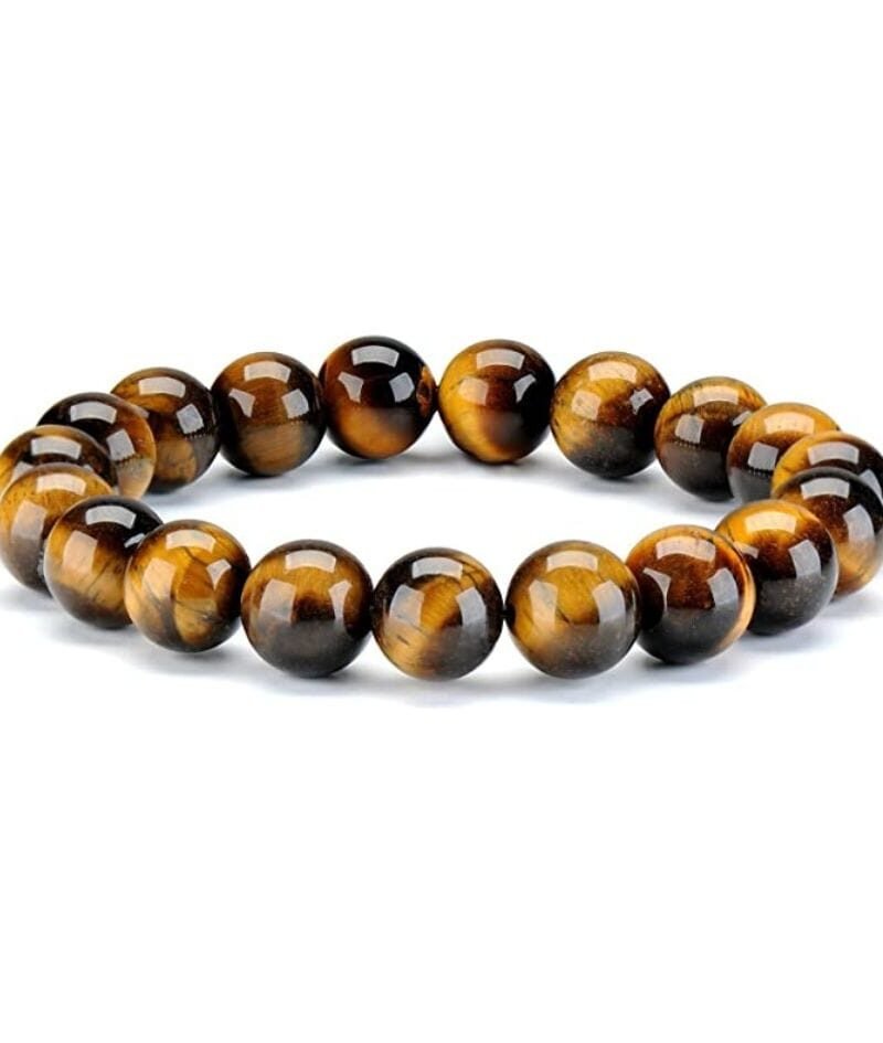 Pulsera Ojo De Tigre 10mm