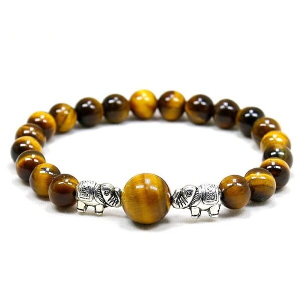 Pulsera Piedras Con Elefantes - Image 2