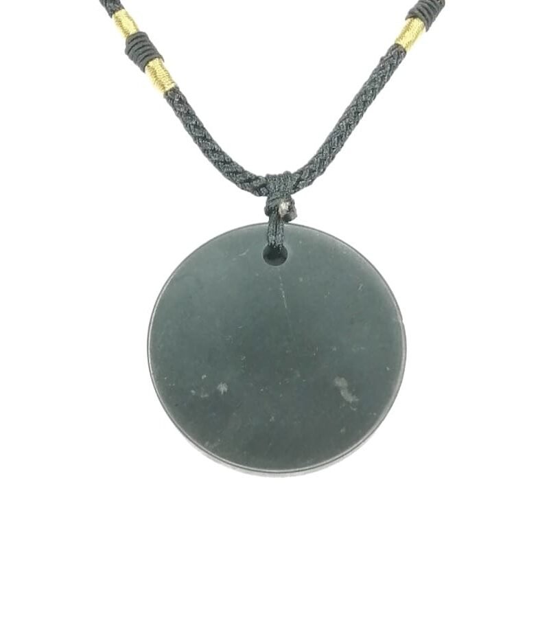 Collar Colgante Shungit Circulo