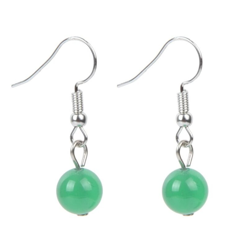 Aretes De Plata Ley 925 Con Piedra - Image 9