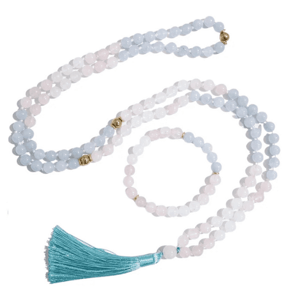 japa mala aguamarina Meridian Shop
