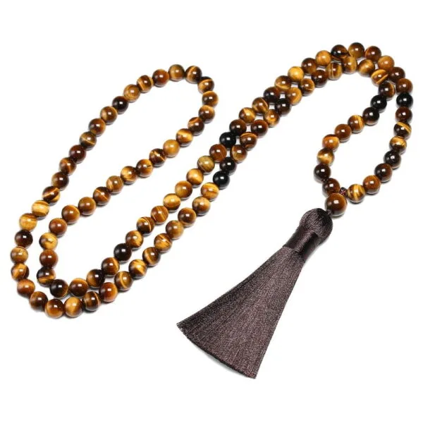 Japa Mala Ojo de Tigre Ónix - Image 4