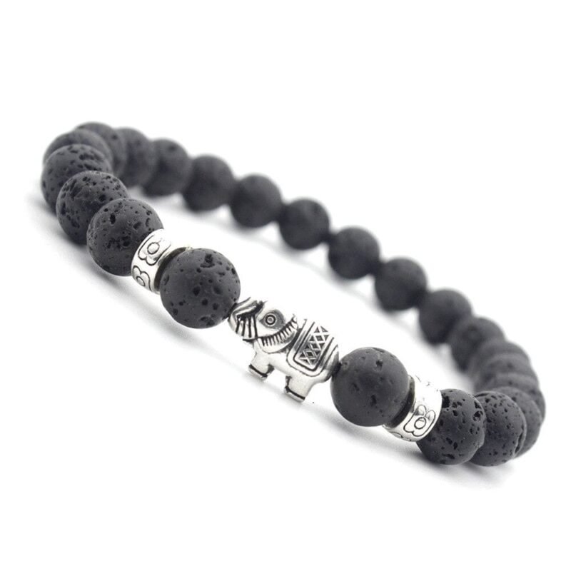 Pulsera Piedras Con Elefante - Image 2