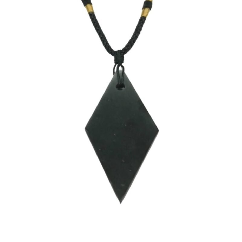 Collar Colgante Shungit Rombo