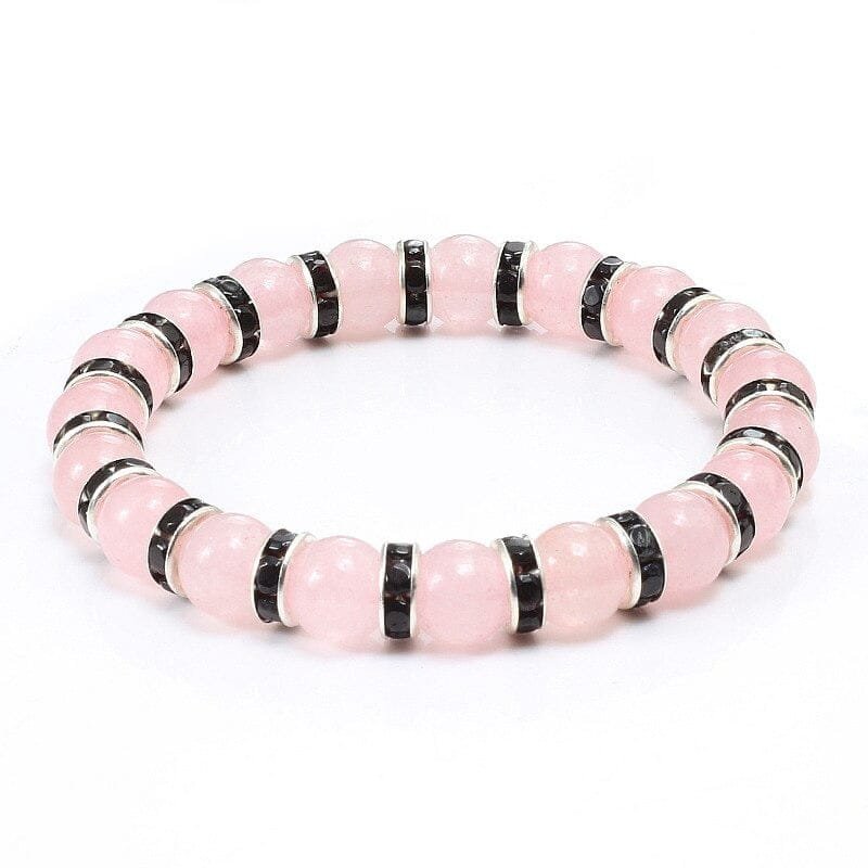 Pulsera Cuarzo Rosa Separador - Image 2