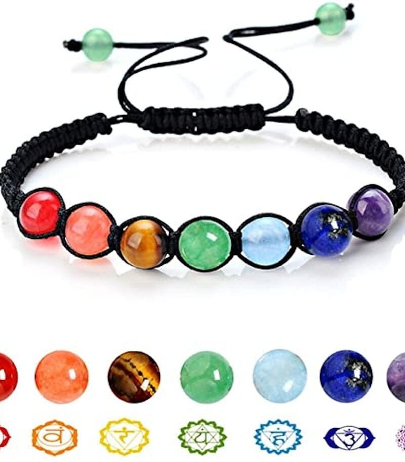 Pulsera 7 Chakras Macramé