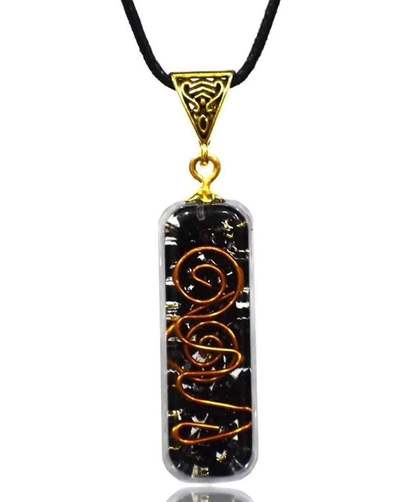 Collar Shungit Élite Orgonita Alargada15*45