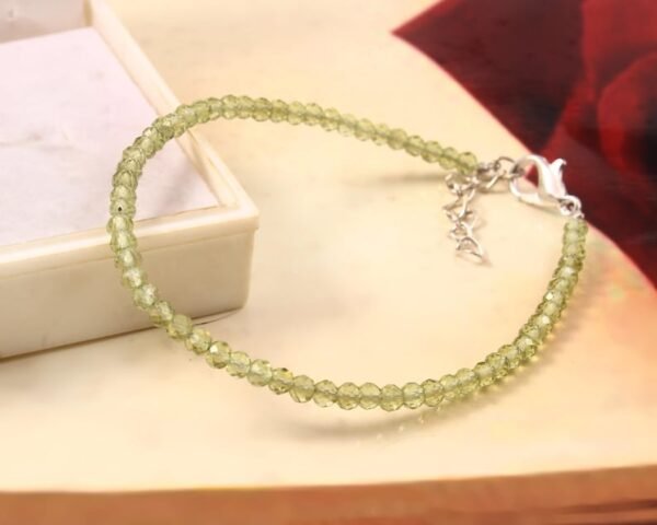 Pulsera Peridoto 4mm - Image 3