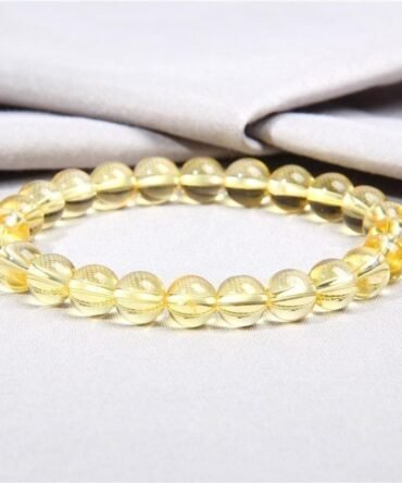 Pulsera Cuarzo Citrino 6mm