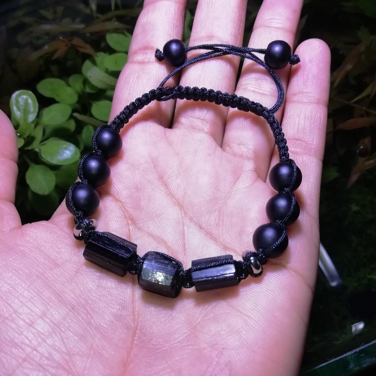 Pulsera Turmalina Negra y Onix Mate - Image 5