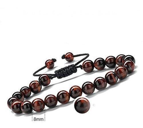 Pulsera Ojo De Tigre Rojo - Image 2