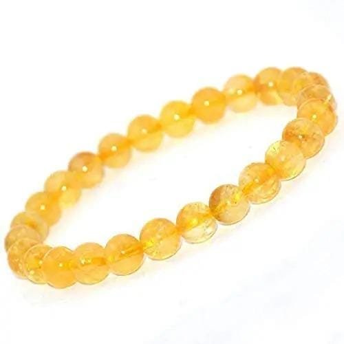 Pulsera Cuarzo Citrino 8mm