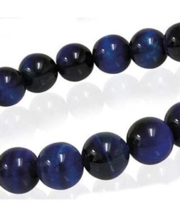Pulsera Ojo De Tigre Azul 6mm