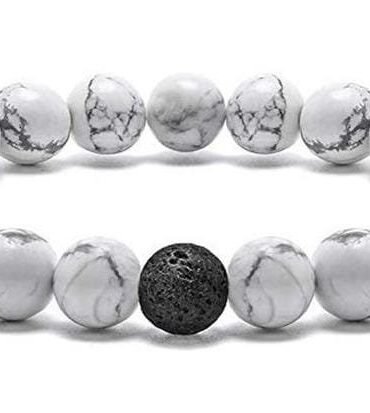 Pulsera Howlita Centro Volcanica