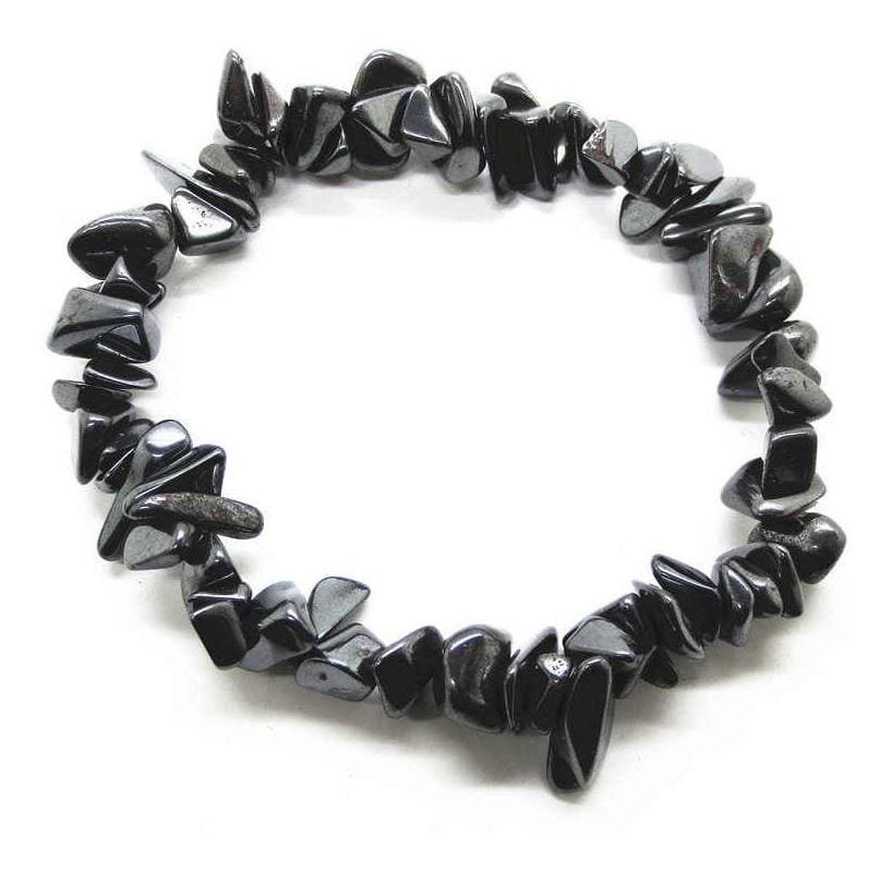 Pulsera Hematite Chips