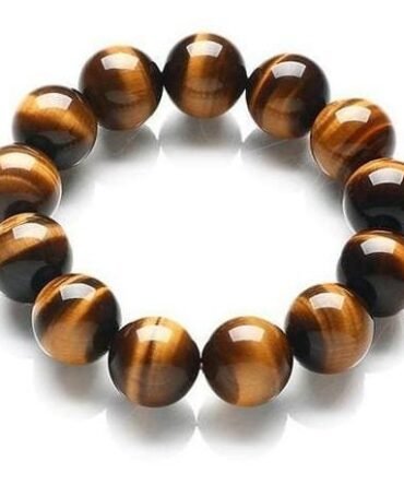 Pulsera Ojo De Tigre 14mm