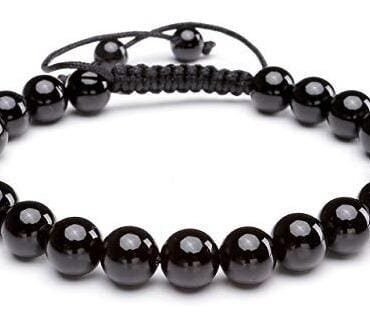 Pulsera Turmalina Negra 8mm