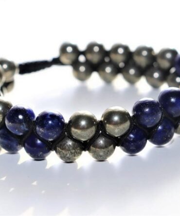 Pulsera Pirita  Y Lapislázuli