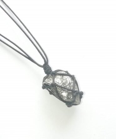 Collar Pirita macramé