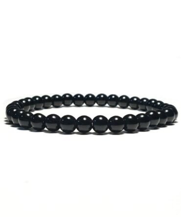Pulsera Obsidiana Negra 6mm