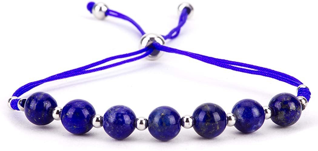 Pulsera Piedras Con Separadores Plata Ley 925 - Image 3