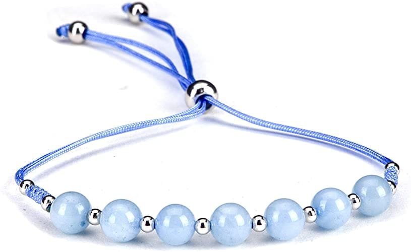 Pulsera Piedras Con Separadores Plata Ley 925 - Image 4