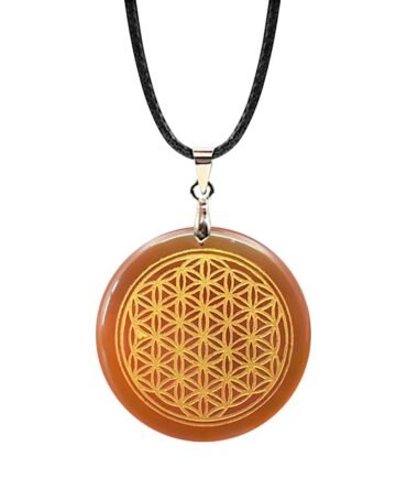 Colgante Ágata Flor de la Vida