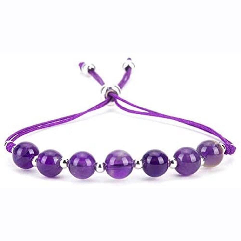 Pulsera Piedras Con Separadores Plata Ley 925