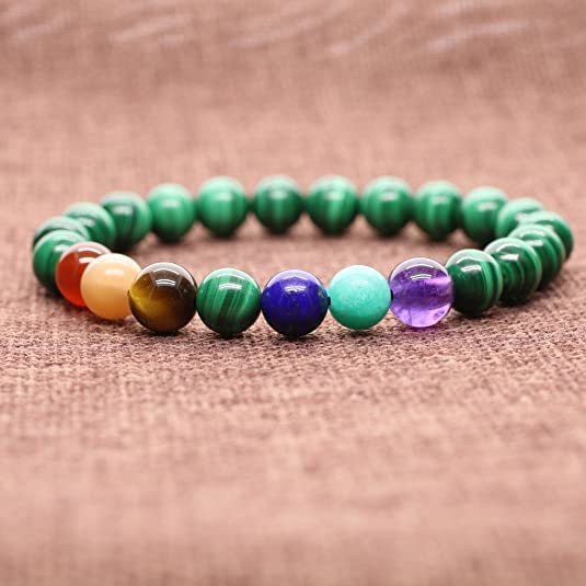 Pulsera Malaquita 7 Chakras - Image 2