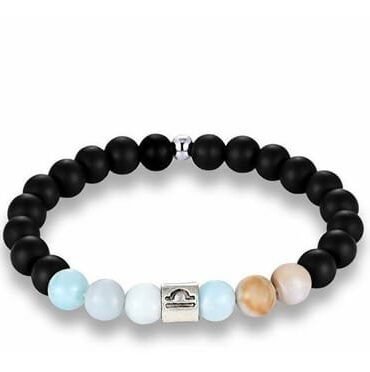 Pulsera Signo Del Zodiaco Con Amazonita