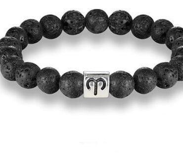 Pulsera Signo Del Zodiaco Volcánica