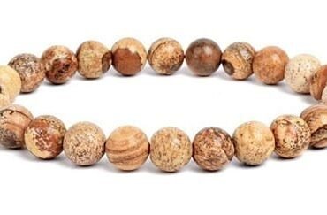 Pulsera Jaspe - Cuarzo Paisaje 6mm