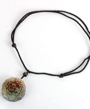 Collar Orgonita Om Orgón Chakra Corona